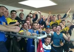M1: SG gewinnt hart umkämpftes Spiel und schafft gleichzeitig den Aufstieg