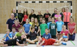 Jugendtrainingscamp in der Sporthalle