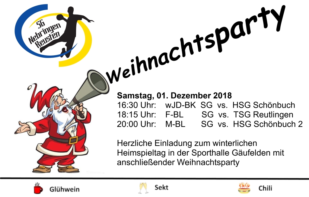 Weihnachtsparty 2018