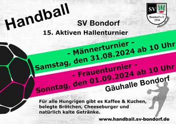 15. Bondorfer Hallenturnier in Bondorf