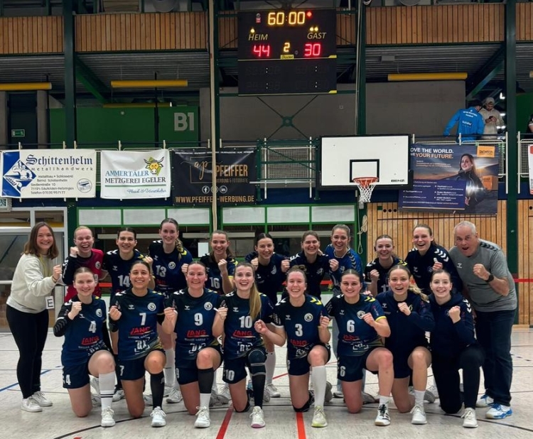 F1: Deutlicher Heimsieg für die SG AmmerGäu 1: die Frauen überzeugen durch eine starke zweite Halbzeit!