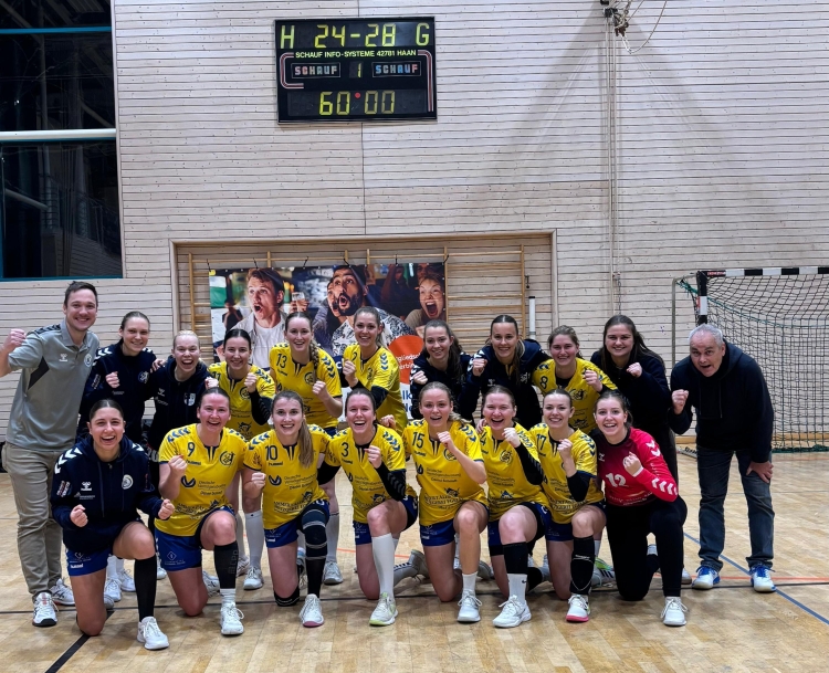 F1: Fünfter Auswärtssieg für die Frauen 1 der SG AmmerGäu gegen die HWB Winterlingen-Bitz!