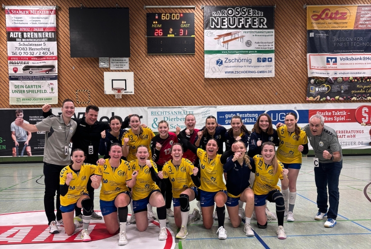 F1: Revanche geglückt: F1 holen sich den Derbysieg in Herrenberg