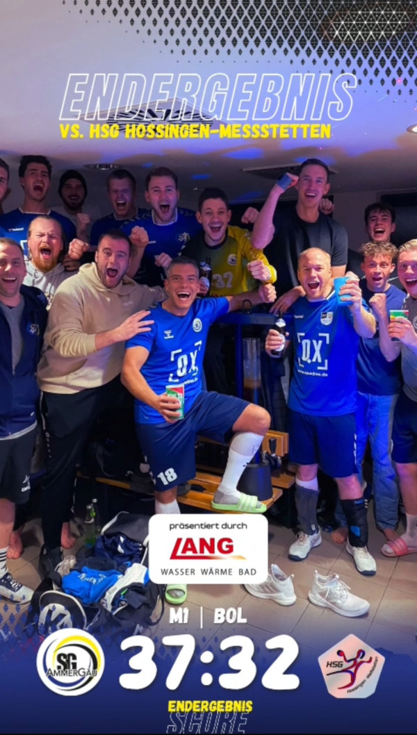 M1: SG bleibt auch zur ungewohnten Uhrzeit zuhause ungeschlagen