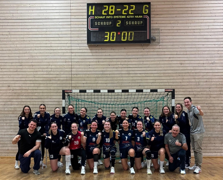 F1: Arbeitssieg für die Frauen 1 der SG AmmerGäu! Am Ende überzeugt man vor heimischer Kulisse mit 28:22