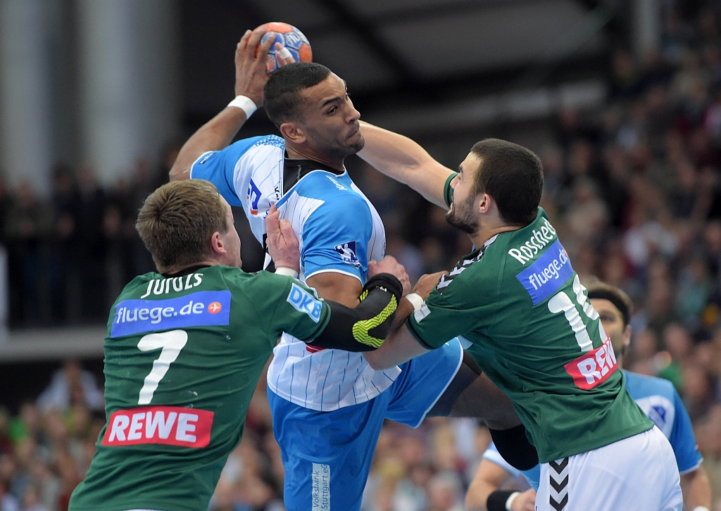 TVB Stuttgart Spieler Djibril M'Bengue Foto: Eibner